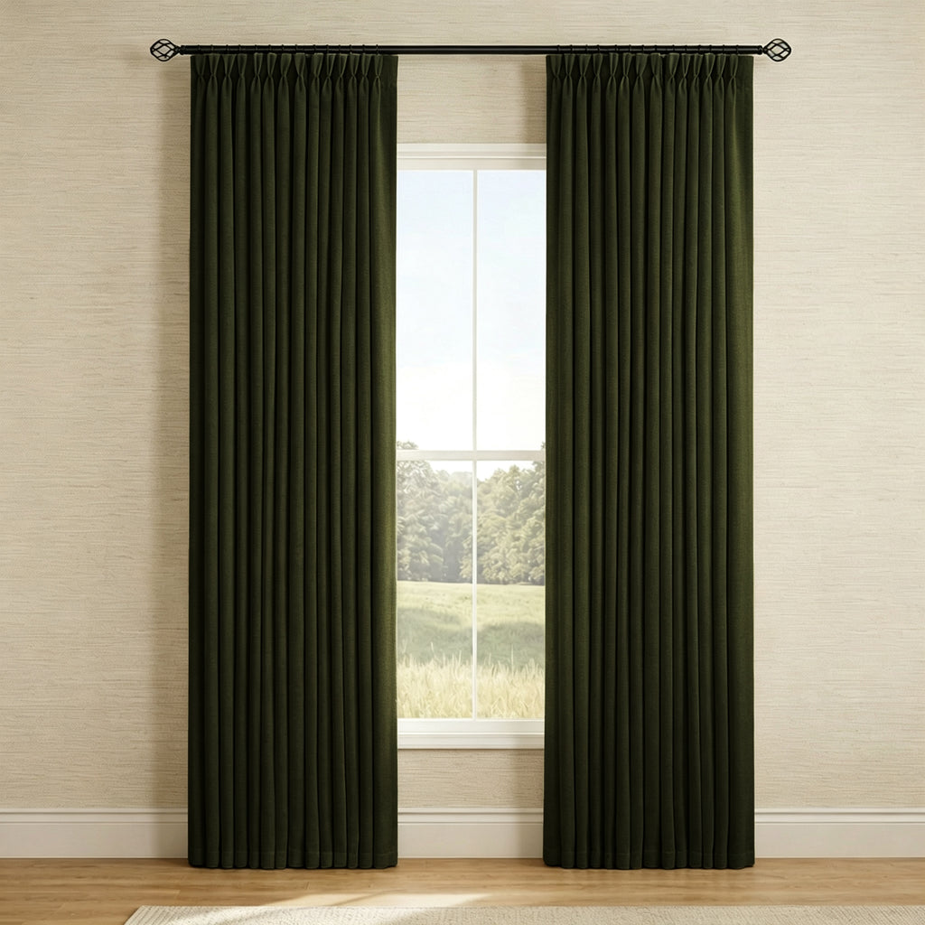 Chenille Blackout Curtains