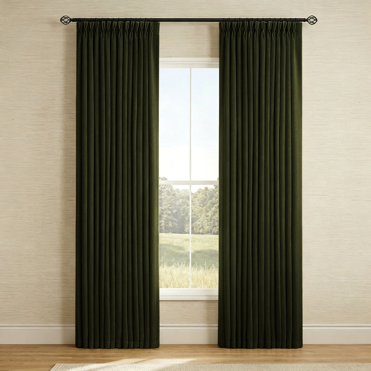 Chenille Blackout Curtains