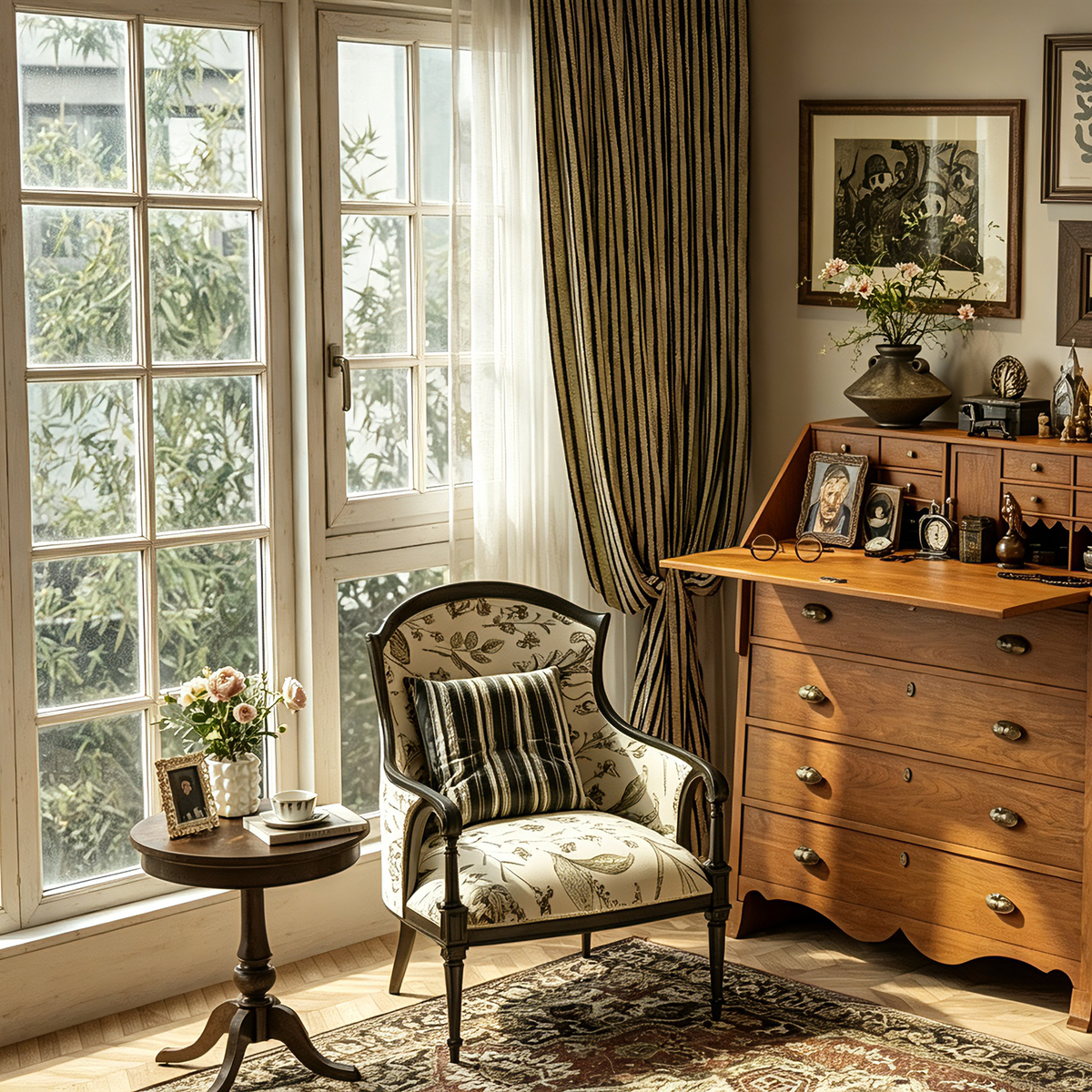 Custom Full-House Curtain Package with Drapes & Sheers
