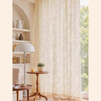 Hollow Mirror Sheer Curtain