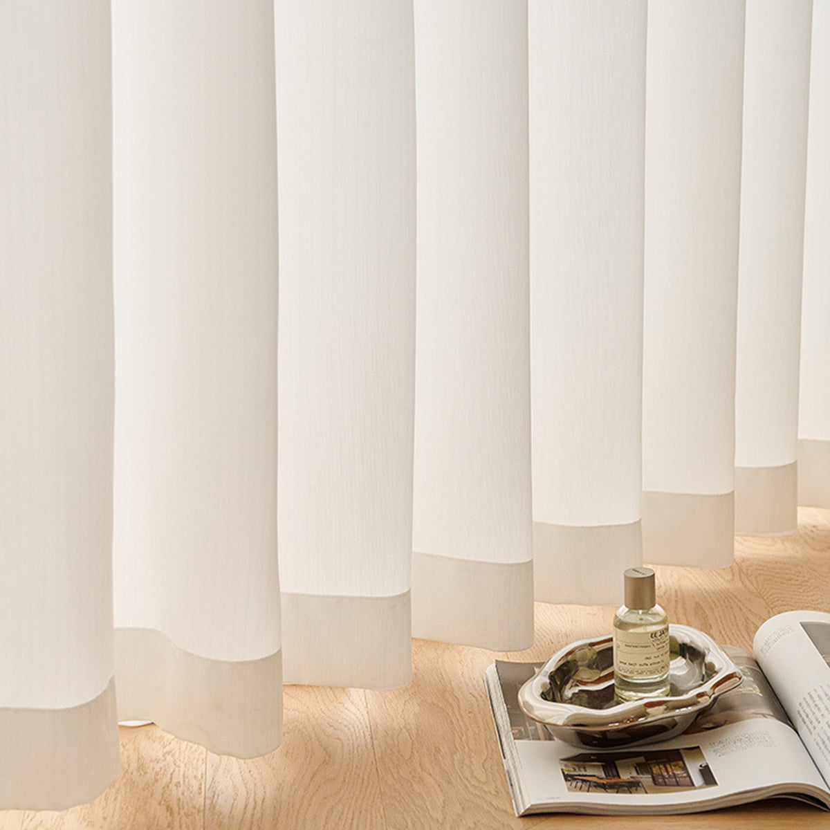 Light-Filtering Privacy Sheer Curtains