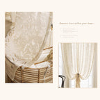 Hollow Mirror Sheer Curtain