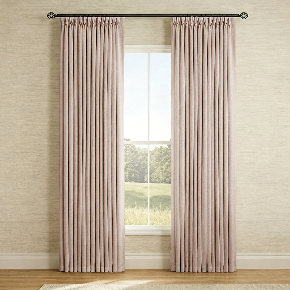 Chenille Blackout Curtains